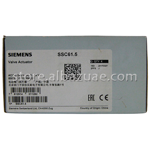 SSC61.5 Electromotoric Actuator, 300 N, 5.5mm AC/DC 24 V My Website